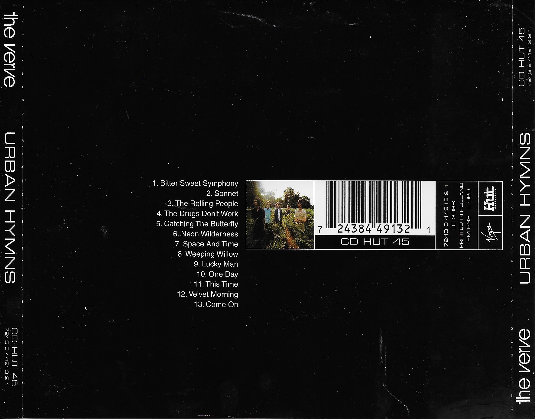 Back cover of CD HUT 45